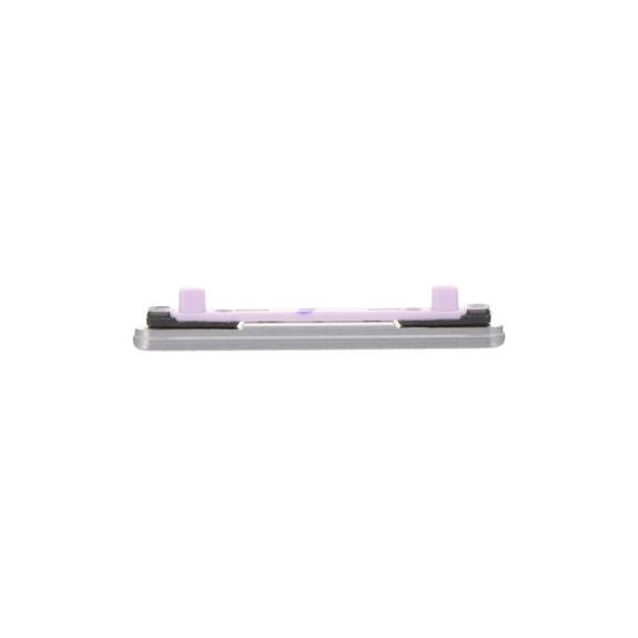 Botón De Volumen Para Samsung Galaxy Z Flip6 en color plateado