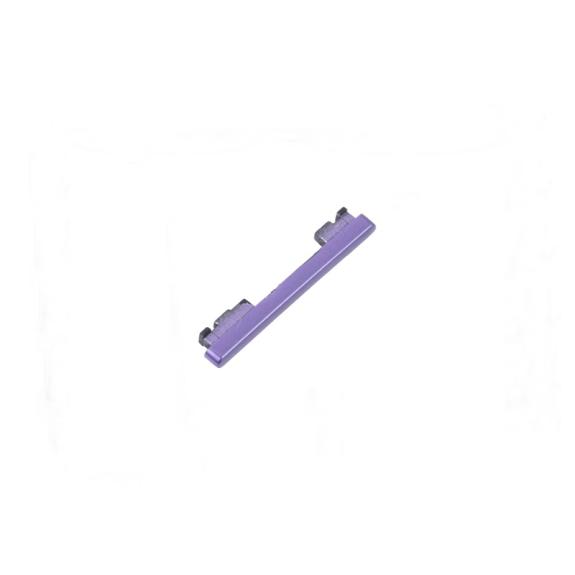 Botón de volumen para Xiaomi Redmi Note 9 5G morado