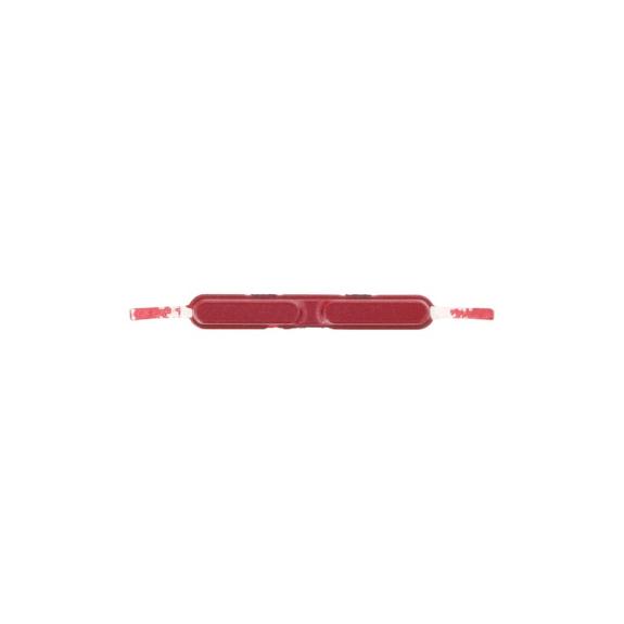 Boton del Volumen Para Motorola Moto G05 rojo