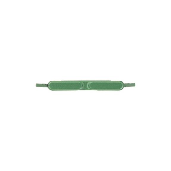 Botón Volumen Para Motorola Moto G35 en color Verde