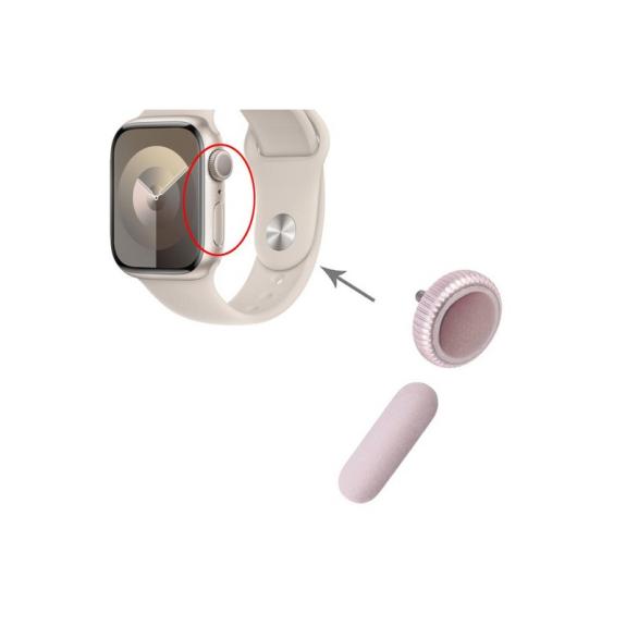 Botones Laterales Para Apple Watch Series 9 Rosa