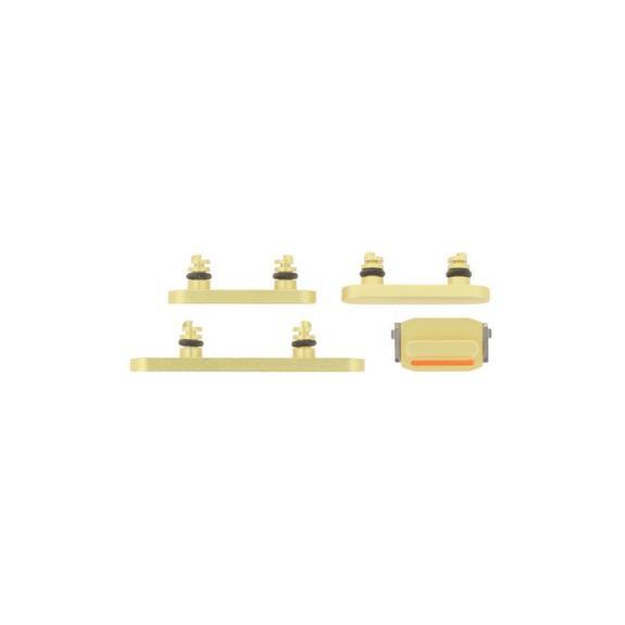 Botones Laterales Para iPhone 14 / iPhone 14 Plus Amarillo