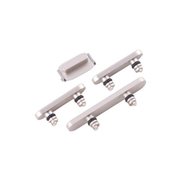 Botones Laterales Para iPhone 16e Plata