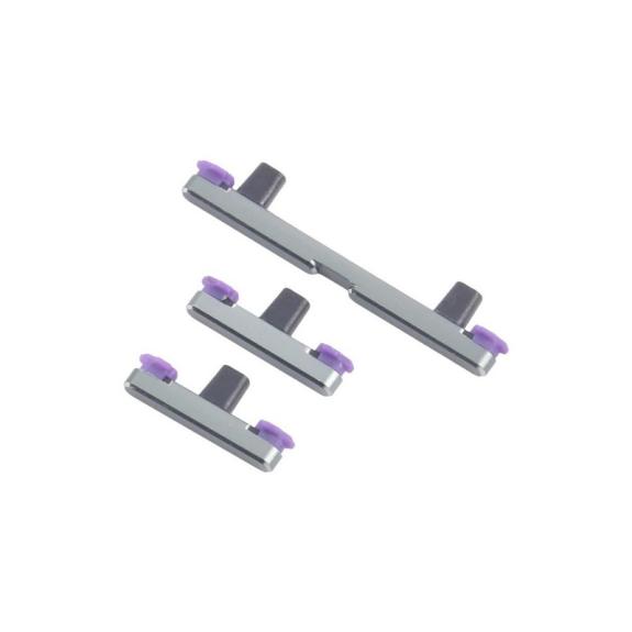 Botones Laterales Para Motorola Edge 60 Pro Gris