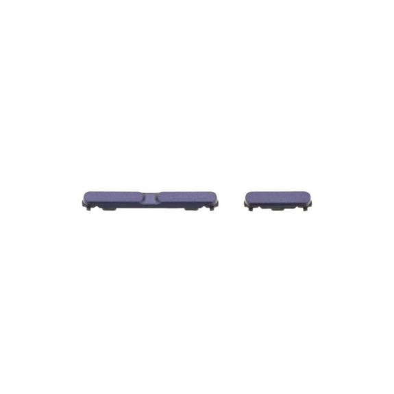 Botones Laterales Para Motorola Moto G86 Power Morado
