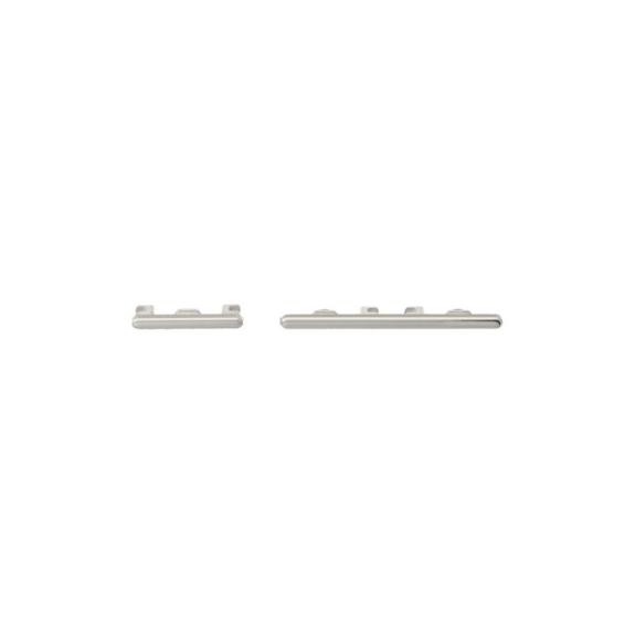 Botones Laterales Para Oppo Reno11 Pro blanco
