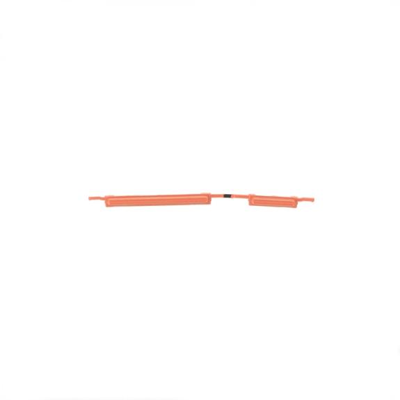 Botones Laterales Para Samsung Galaxy A20e en naranja