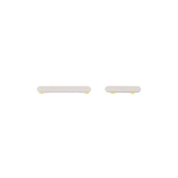 Botones Laterales Para Samsung Galaxy A37 5G plateado