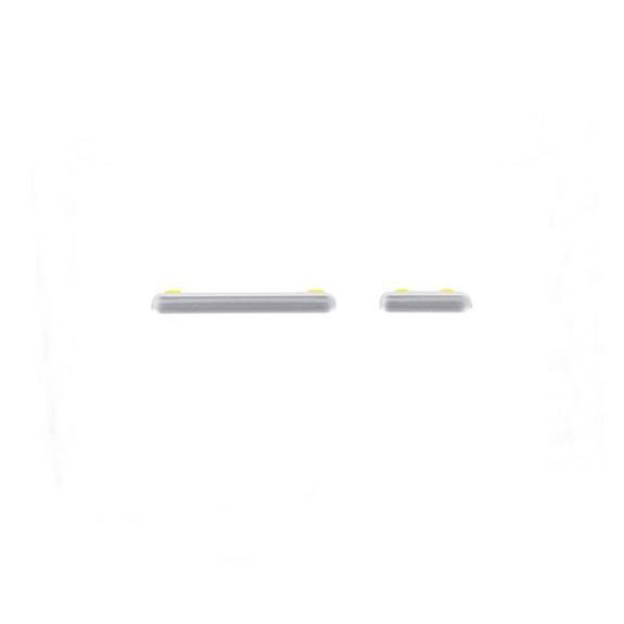 Botones laterales para Samsung Galaxy A54 5G blanco