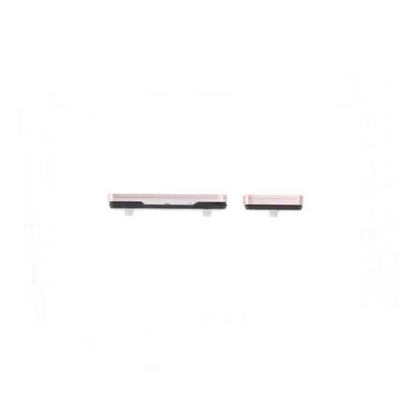 Botones laterales para Samsung Galaxy S22 5G /S22 Plus 5G rosado