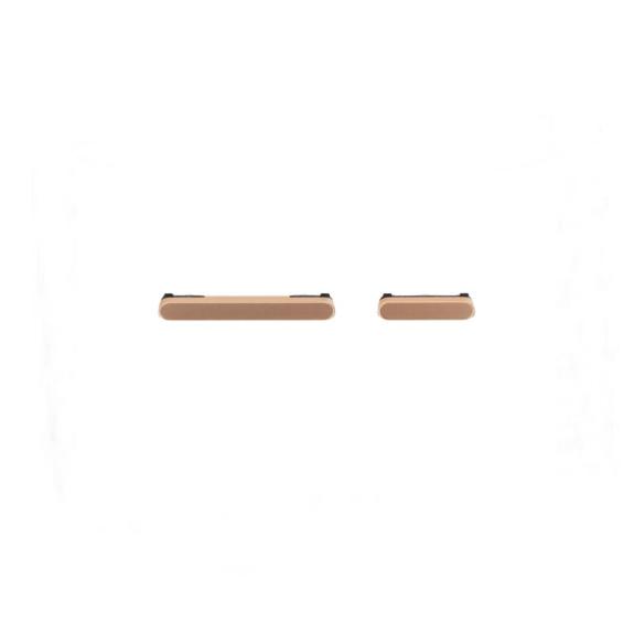 Botones laterales para Samsung Galaxy S24 / S24 Plus naranja