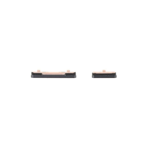 Botones laterales para Samsung Galaxy S25 Azul-Negro 2 piezas