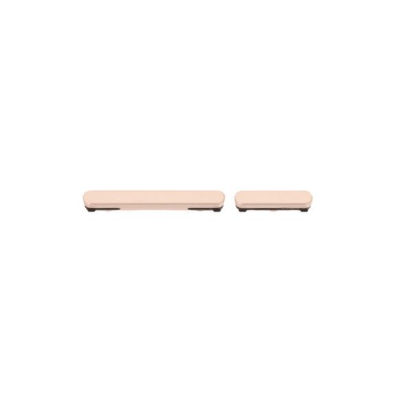 Botones laterales para Samsung Galaxy S25 / S25+ Rosa 2 piezas