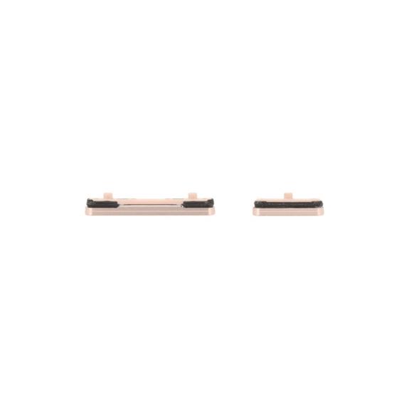 Botones laterales para Samsung Galaxy S25 / S25+ Rosa 2 piezas