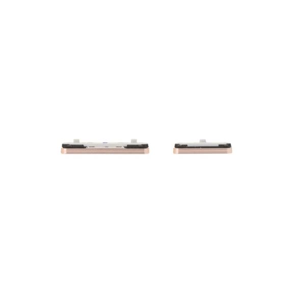 Botones laterales para Samsung Galaxy S26 Pink Gold 2 piezas