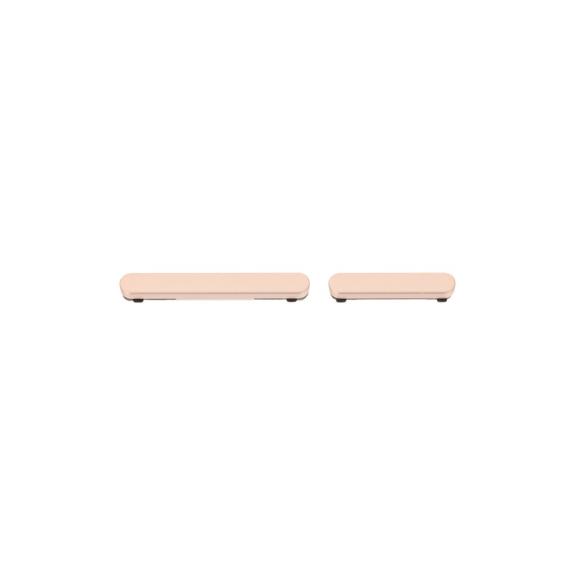 Botones laterales para Samsung Galaxy S26 Pink Gold 2 piezas