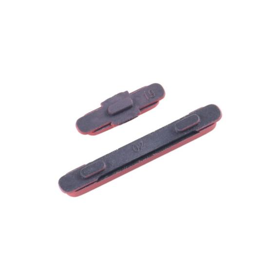 Botones laterales Para Sony Xperia 10 III en color rojo