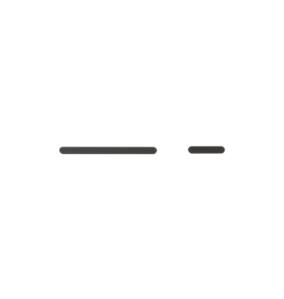 Botones Laterales Para Xiaomi 12 Lite negro