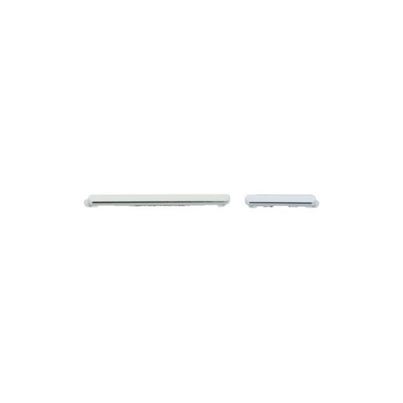Botones Laterales Para Xiaomi 13 Pro en color blanco