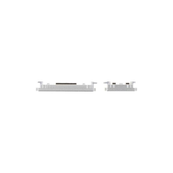 Botones Laterales Para Xiaomi 14 Ultra en color blanco