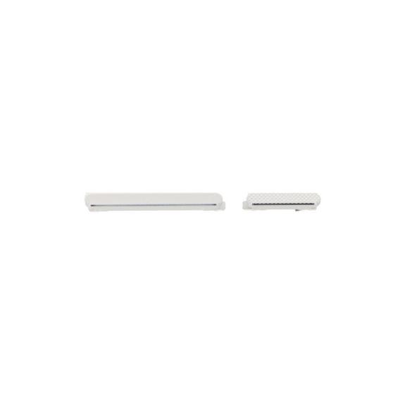 Botones Laterales Para Xiaomi 14 Ultra en color blanco