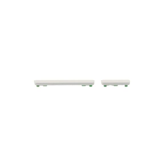 Botones Laterales Para Xiaomi Poco F5 Pro en color blanco