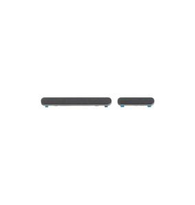 Botones Laterales Para Xiaomi Poco F6 en color negro