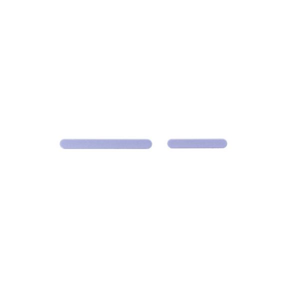 Botones Laterales Para Xiaomi Poco M6 Pro 4G en color morado