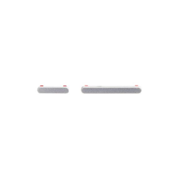 Botones Laterales Para Xiaomi Poco X6 Pro en color gris
