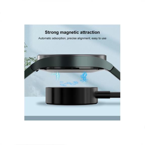 Cable Carga Inalambrica Para Samsung Galaxy Watch negro (USB-A)