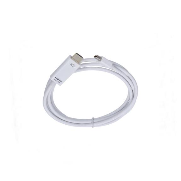 Cable carga Mini DP a HDMI blanco