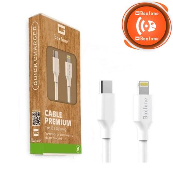 Cable de carga rápida Lightning - Tipo C  para iPhone (1metro)