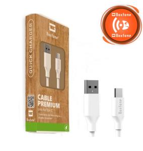 Cable de carga rápida Tipo C - USB Premium (1metro)