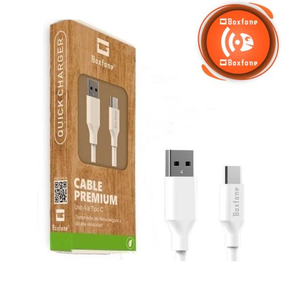 Cable de carga rápida Tipo C - USB Premium (1metro)