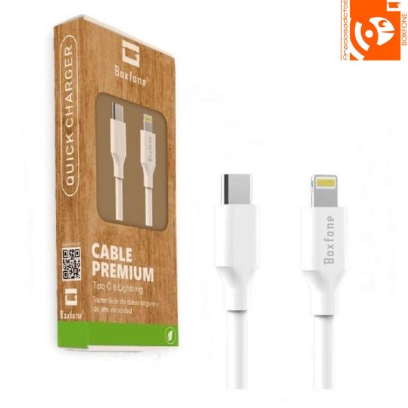 Cable de carga rápida Lightning - Tipo C  para iPhone (1metro)