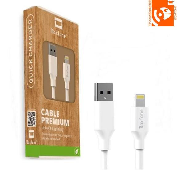 Cable de carga rápida Lightning - USB para iPhone (1metro)