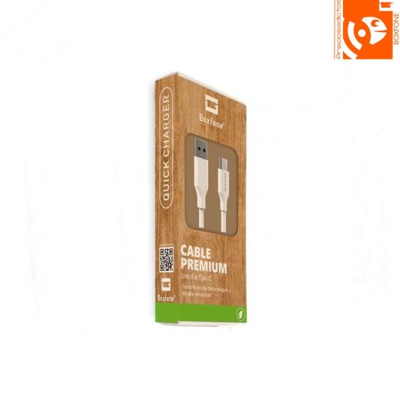 Cable de carga rápida Tipo C - USB Premium (1metro)