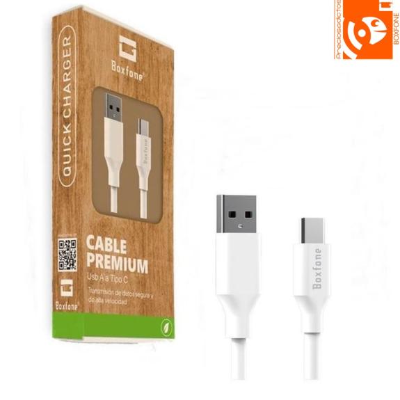 Cable de carga rápida Tipo C - USB Premium (1metro)