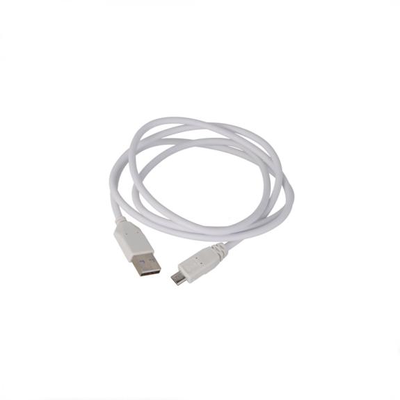 Cable EDL Tipo Micro USB para Samsung en color blanco (1.2m)