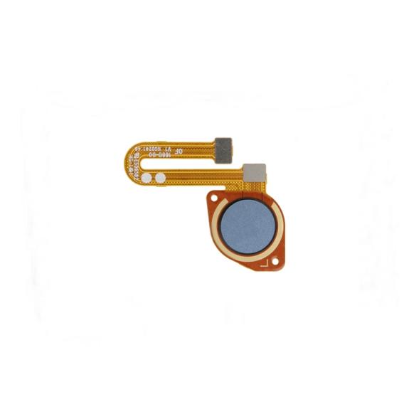 Sensor de huella para Motorola G20 azul