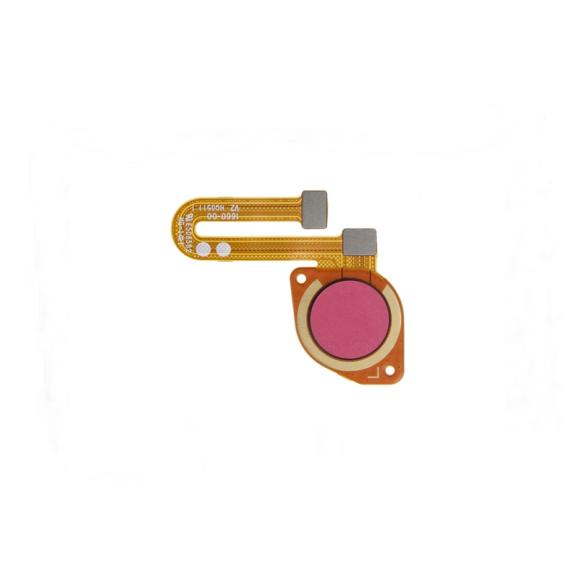 Sensor de huella para Motorola G20 rosa