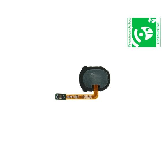 Sensor de huella para Samsung Galaxy A20E negro