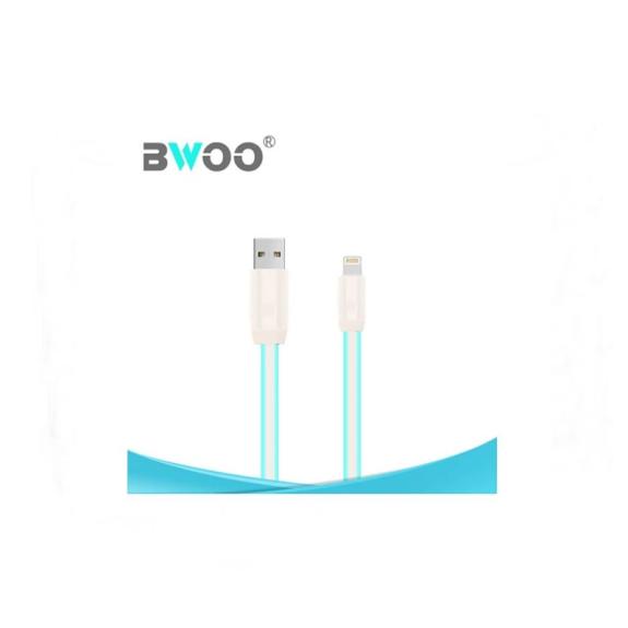 Cable para iPhone carga rapida azul (1 metro)