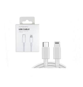 Cable para iPhone conexion Tipo C a  lightning (1 metro)