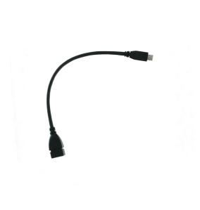 Cable USB a tipo C OTG negro