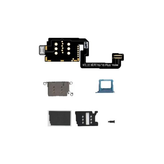 Cable Wylie Esim DUAL Bandeja SIM Para iPhone 16 / 16 Plus