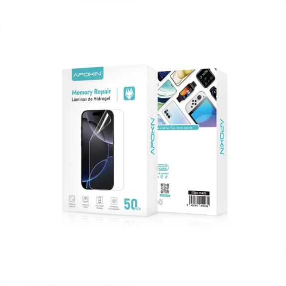 Caja 50 Laminas Hidrogel Memory Repair | Lamina Apokin Plotter