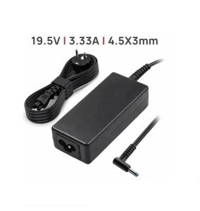 Cargador Para Portatil HP 19.5V 4.5X3.0MM 65W OEM