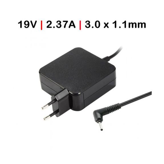 Cargador para portátil Asus 19V 2.37A 3.0x1.1mm