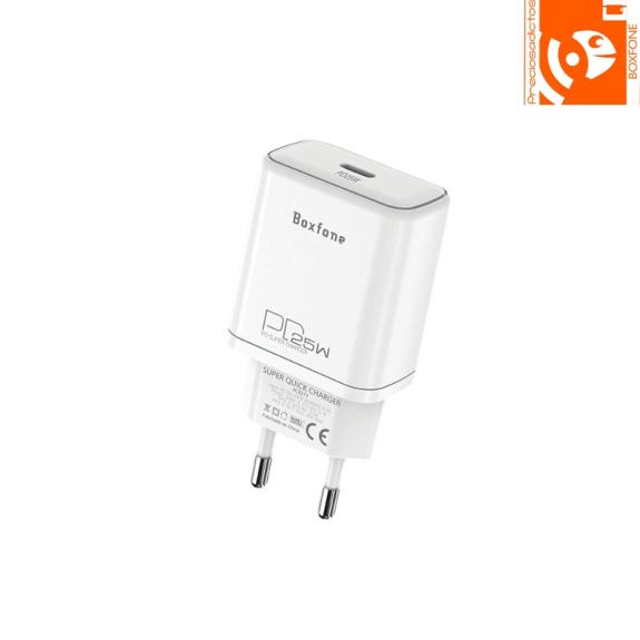 Cargador tipo C blanco PD 2.0